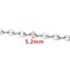 Stainless Steel Gold Chain for DIY Jewelry: Necklace & Bracelet Fashion Accessory
