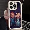 Phone Case for iPhone 17 Air 16E 15 16 Pro Max Chucky Doll Horror Style Cover 14 Plus 13 12 Mini Soft Shell Silicone Fundas