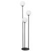 Elegant Nordic Arc Floor Lamp with Remote