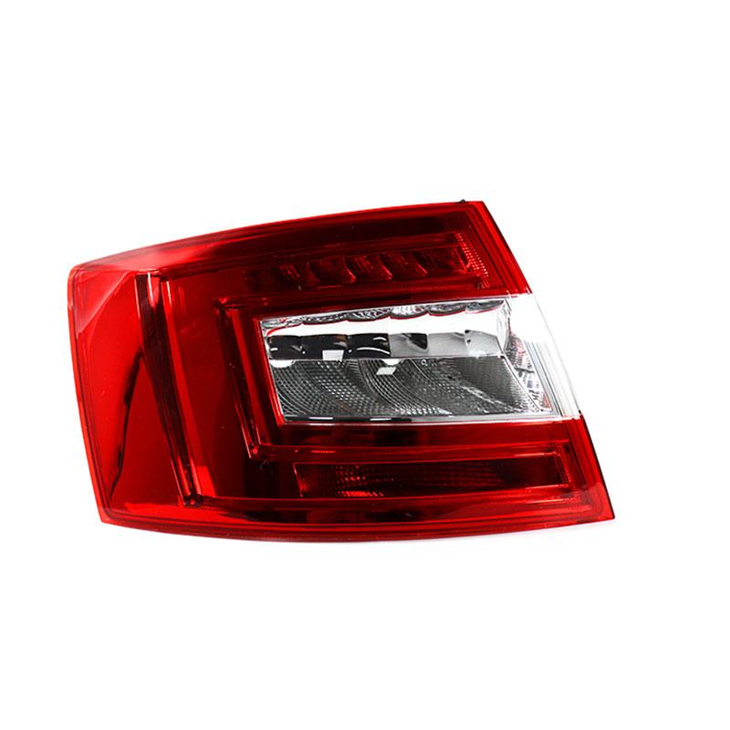Tail Light For Skoda Octavia 2015 2016 2017 Auto Brake Warning Lamp Housing Rear Lamp Assembly Taillight Cover Car Accessories