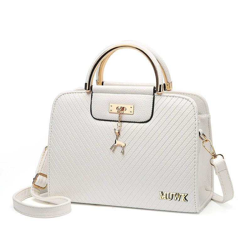 Women Temperament Handbag Exquisite Hanging Decoration Shoulder Bag Fashion College Style Crossbody Bags белый 1980₽