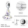 Realcopper Halloween Dangle Witch Magic Girl Charms Luminous Beads Fit Original Bracelet Diy Fine Jewelry Gifts For Women