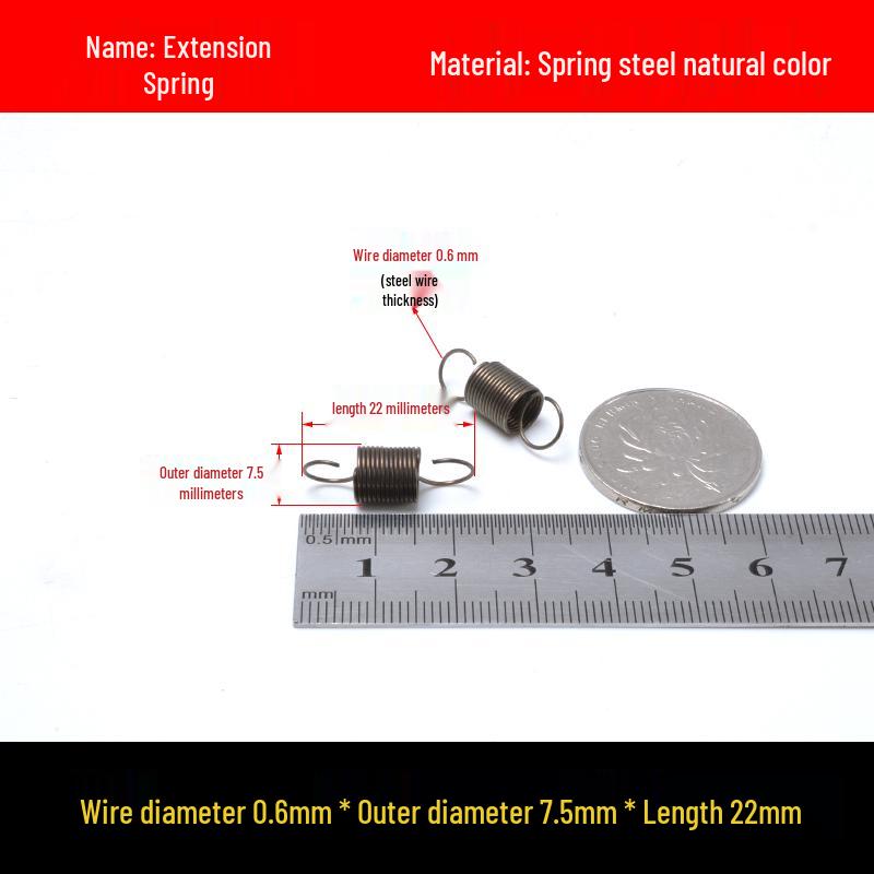 Stainless Steel Spring Hook for Microwave Oven Handle, Wire Diameter 0.6/0.7