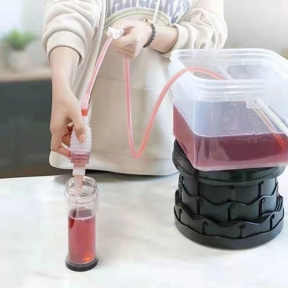 1Pcs Plastic Brewing Siphon Hose 2M Alcohol Distiller Filter Tube Wine Extractor  Kitchen Supply