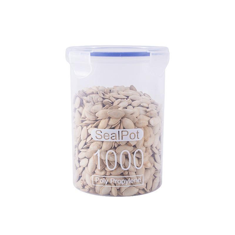 Household Snacks, Dried Fruits, Sealed Cans, Kitchen Grains, Moisture-proof Storage Cans, Transparent Moisture-proof and Fresh Storage Cans