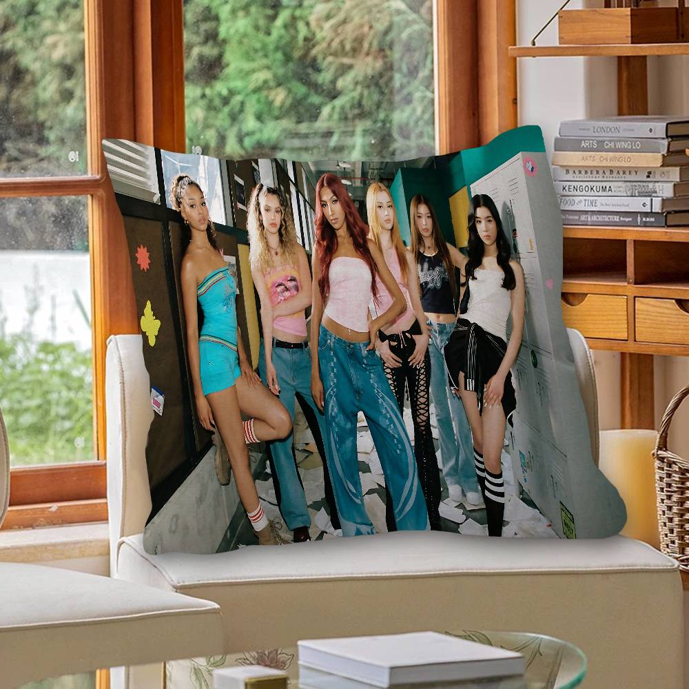 Kpop Band KKatseyes pillow cover sofa cushion cover home room decoration children gift