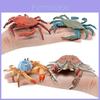 Marine Life Pvc Crab Model For Childrens Educational Aquarium Decor Toys