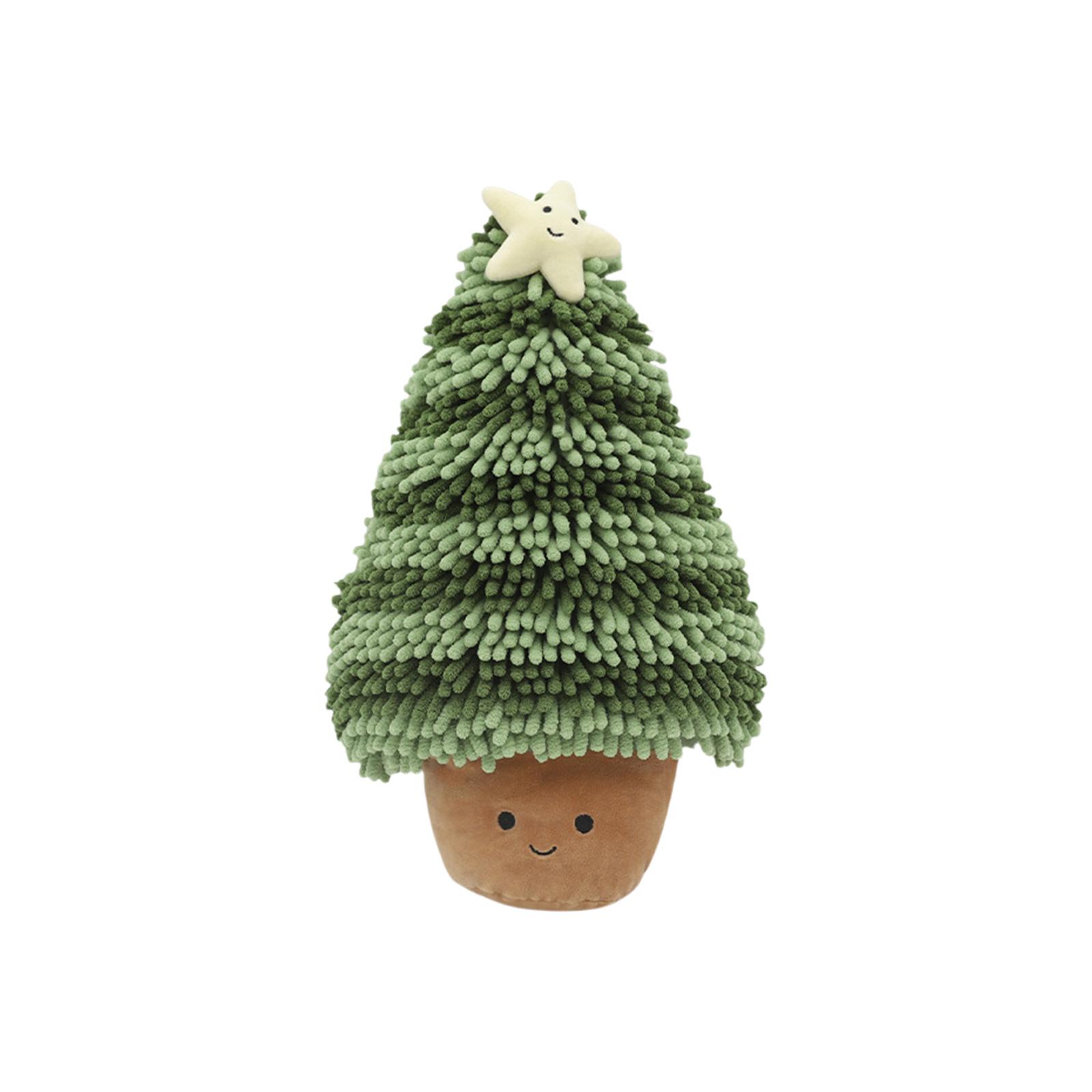 

Christmas Tree Snowflake Hand Washing Doll Chenille Material, Soft And Absorbent One Size зелёный