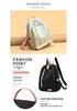 Women's Korean Style Large Capacity Double Shoulder Backpack - Casual, Stylish, Versatile Travel Bag for Students