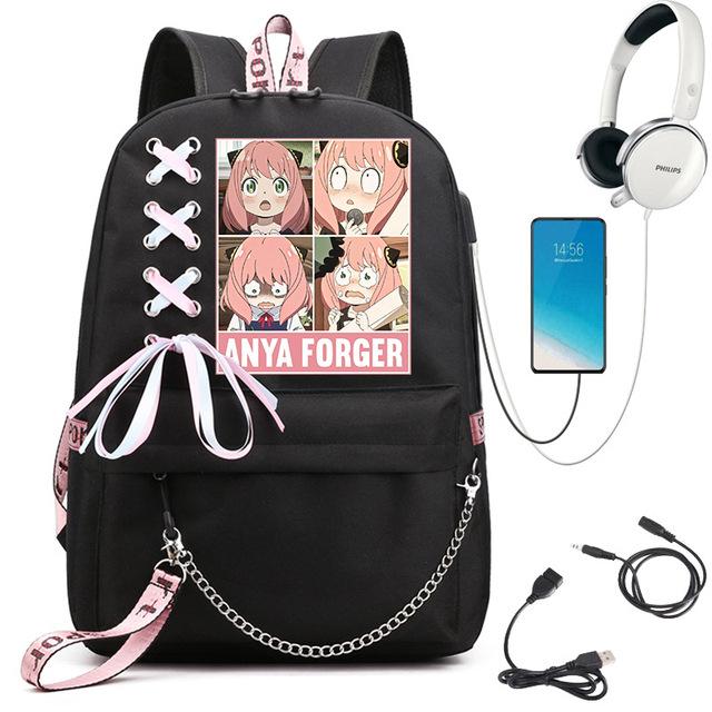 Spy Play House Anime Student School Bag Teen Girl Adult Backpack