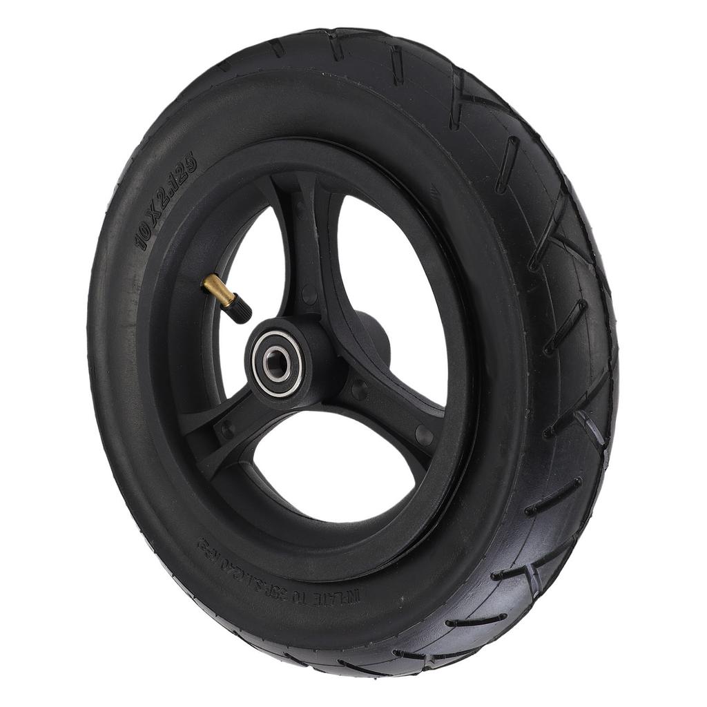10 Inch Scooter Rear Wheel 10 Inch Scooter Rear Wheel Rubber Electric Scooter Auxiliary Wheel Rear Tire for Replacement