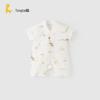 TONGTAI Newborn Summer Short-Sleeve Cotton Romper