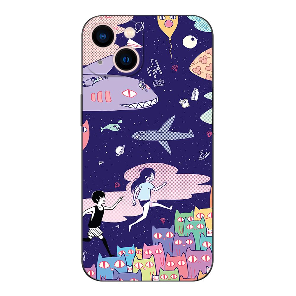 Black tpu Case For Samsung Galaxy A50 50S A30S A10 A01 A11 A21S A31 A41 A51 A71 Cover Omori