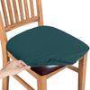 Dining Room Chair Seat Covers Removable Washable Elastic Cushion Covers For Upholstered Dining Chair