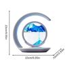 Magnetic Wireless Charger Moving Sand Lamp Decor Wireless Magnetic Charger For Office Bedroom Table Night Bathroom Home Sensory