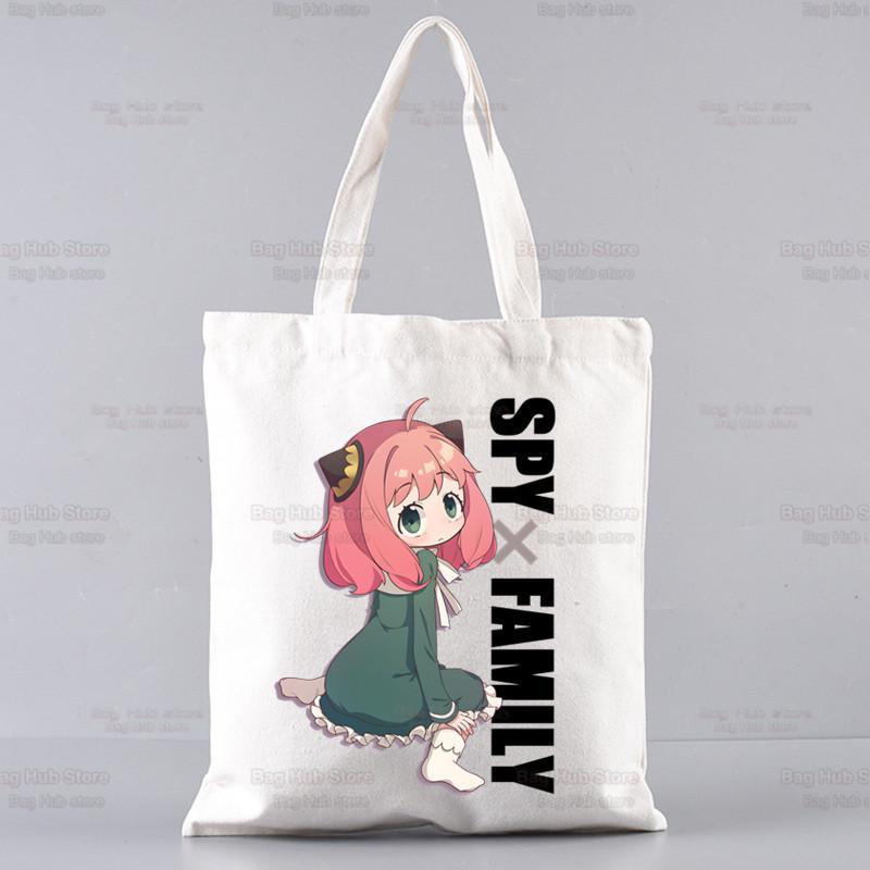 Spy X Family Harajuku Canvas Tote Bag