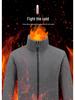 Men’s and Women’s 3-in-1 Detachable Waterproof Windbreaker – Trendy Autumn/Winter Thick Jacket