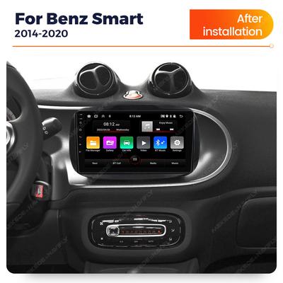 НОВИЙ Android для Mercedes Benz Smart 453 Fortwo 2014 2015 2016-2020 Автомобільний радіо Мультимедійний плеєр Навігація GPS RDS Стерео Carplay