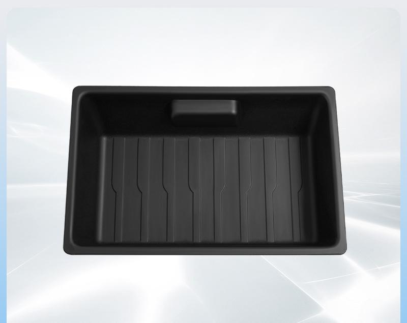 Geeignet für Tesla Model Y Aufbewahrungsbox unter dem Sitz TPE Aufbewahrungsbox Auto Aufbewahrungsbox Modifikationszubehör