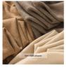 Chal de punto de cachemira para mujer - Color liso Otoño/Invierno Capa Prendas de abrigo
