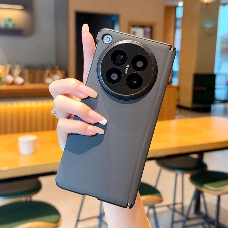 Applicable To OPPOFindN6 Skin-sensitive Leather Mobile Phone Case Findn6 Protective Case Findn6 Folding Case Nano-cortex