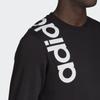 adidas Sweatshirts Men's Black Crew Neck Moderate Regular GD5938