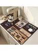 Drying Mat Coffee Mat Super Absorbent Drying  Large Dish Drying Mats For Kitchen Counte Mat For Toilet Countertop Home Supplies