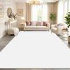 Modern Light Luxury Living Room Carpet Solid Minimalism Decoration Fluffy Washable Bedroom Rug Sofa Coffee Tables Area Floor Mat