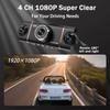 4-Channel 360 Degree Dash Cam For Cars WIFI APP Car DVR 1080P 4 Camera Lens Video Driver Recorder Rear View Camera for Vechile
