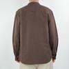 High End Linen Men's Cotton Linen Long Sleeved Shirt Ramie Casual Jacket Stand Up Collar Shirt