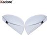 Rearview Mirror Cover Trim For Volkswagen VW Tiguan 2009-2012  2014 2015 Chrome Car Side Wing Mirrors Cap Accessories