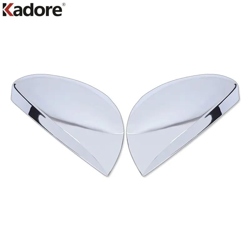 Rearview Mirror Cover Trim For Volkswagen VW Tiguan 2009-2012  2014 2015 Chrome Car Side Wing Mirrors Cap Accessories