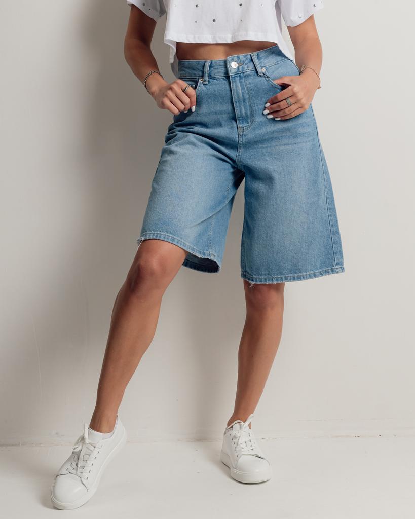 Shorts Denim Zeo Basic 4797 34 Blue