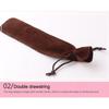 Einfache Flanell-Kordelzugtasche Staubdicht Tragbar Lippenstift-Aufbewahrungstasche Schmuck-Schutztasche