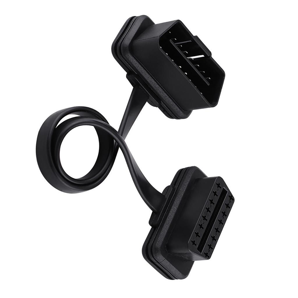 Car Auto 16 Pin Male To Female OBD2 Extension Cable Diagnostic Adapter 30cm12inch Length