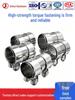 Adjustable Diameter Muffler Pipe Clamp Converter Clip