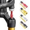 Cykelgaffel Schrader för ventiladapter Aluminiumlegering Mountainbike Luftgaffel Uppblåsbar Omvandlare MTB Cykeltillbehör