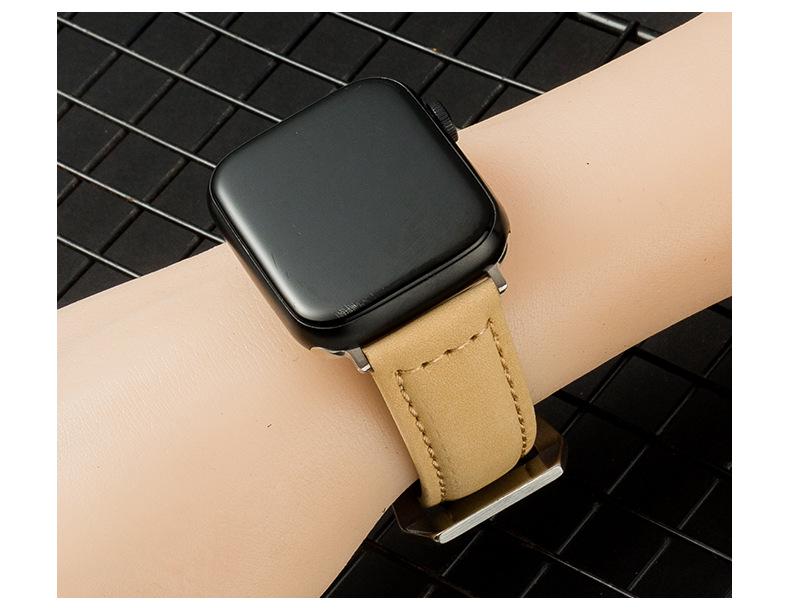 Vintage Minimalist Watch Strap - Frosted Top Grain Crazy Horse Leather, Available In 20mm, 22mm, 24mm, and 26mm.