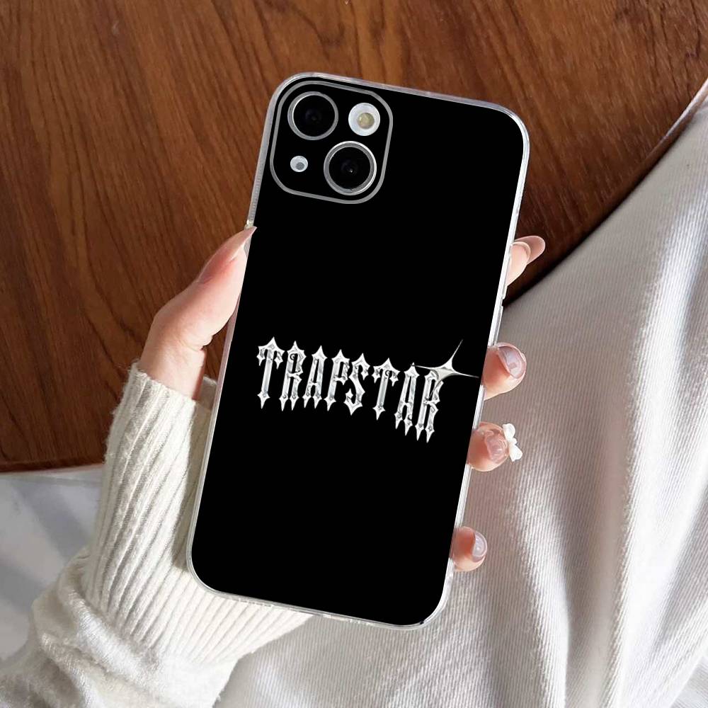 T-Trapstars Dla iPhone 17 16 15 14 13 12 11 Pro Max Plus Etui na Telefon Wysokiej Klasy Silikonowe