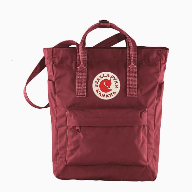 Outdoor Arctic Three-Way Backpack: Crossbody, Handbag & Bucket Bag with Fox Design