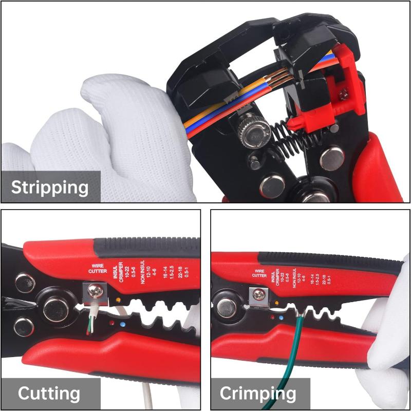 Highly Enhanced Dependable Automatic Wire Stripper for Effortless Productivity In the Workshop. Top-Quality Precision Tool for D