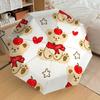 1pc Bear, Apple Automatic Open/Close Umbrella, Formal Events - Ideal Gift for Family or Friends, Outdoor Accessory yy251211154