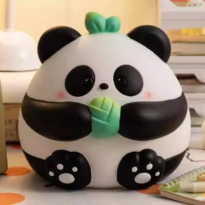 Birthday Gift Money Box Adults Notes Unusual Saving Piggy Bank Panda Children Caja Fuerte Para Dinero House Decor Accessories