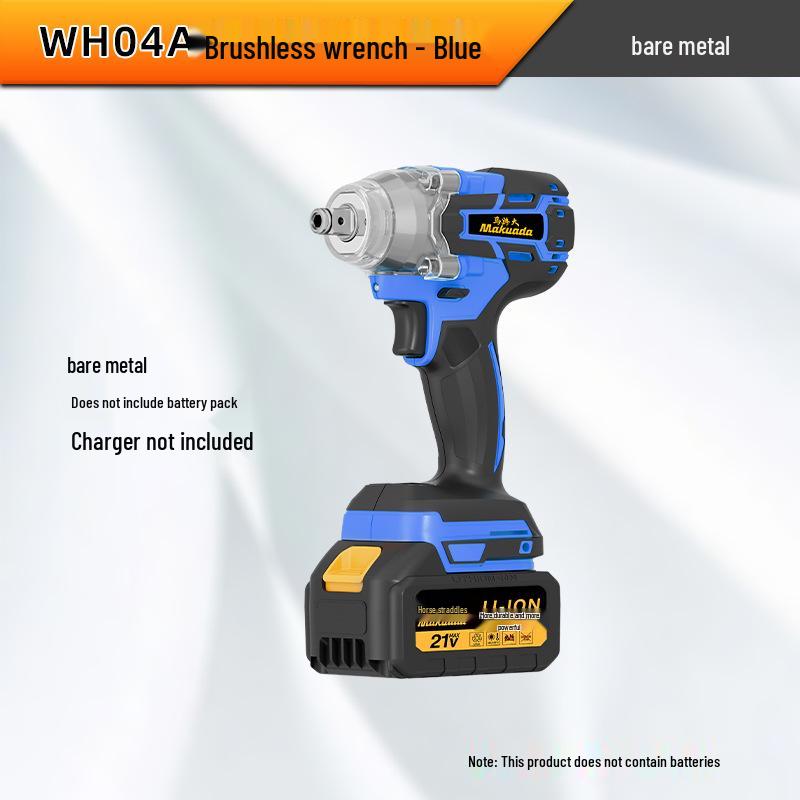 High-Power Brushless Rechargeable Impact Wrench for Auto Repair, Carpentry, and Scaffold Work