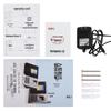 Deli 3749 Face & Fingerprint Recognition Time Clock CN Plug (adapter Included)