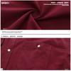 Clothing Home Loose Short Sleeve Shirt Men's Summer Street American College Style Couple Burgundy Shirt 2026 New Product