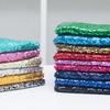 Solid Color 3mm Encrypted Sequin Fabric DIY Pillowcase Dress Clothing Wedding Birthday Home Decor Mesh Fabric Tablecloth Decor