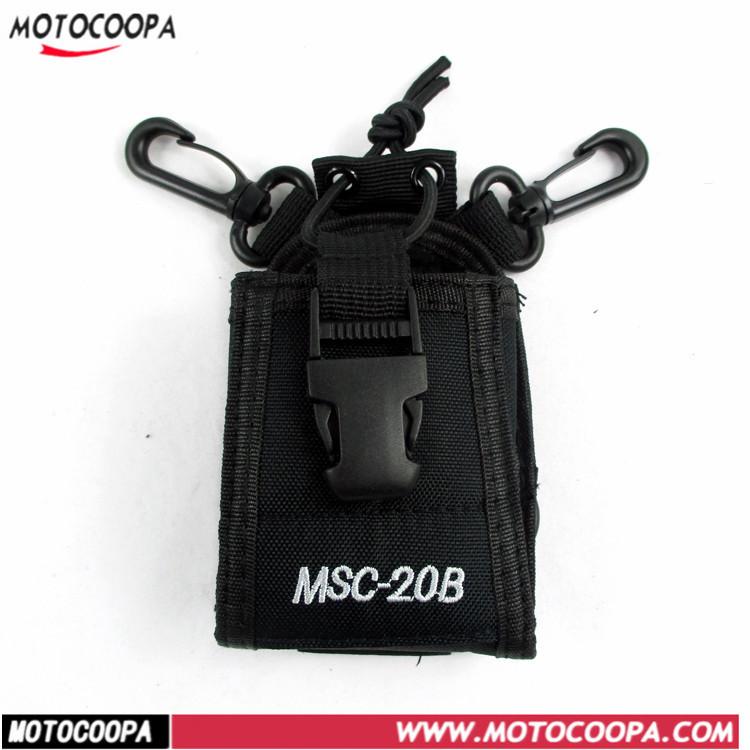 National MSC20B Universal Walkie-Talkie Case with Waist and Shoulder Strap