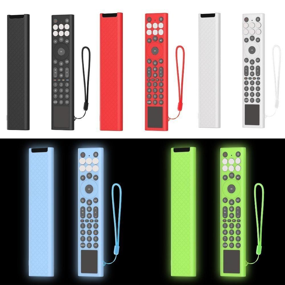 with Lanyard Protective Case Silicone Remote Control Sleeve for Hisense ERF6A66 Accessories