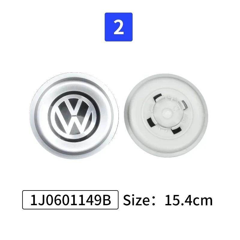 4 st 3BD601149B C8052K150 C1007K148 XW0609-15 C7072K143 C5067K144 Bil Logo Fälgkåpa Navkåpor Emblem för Volkswagen VW